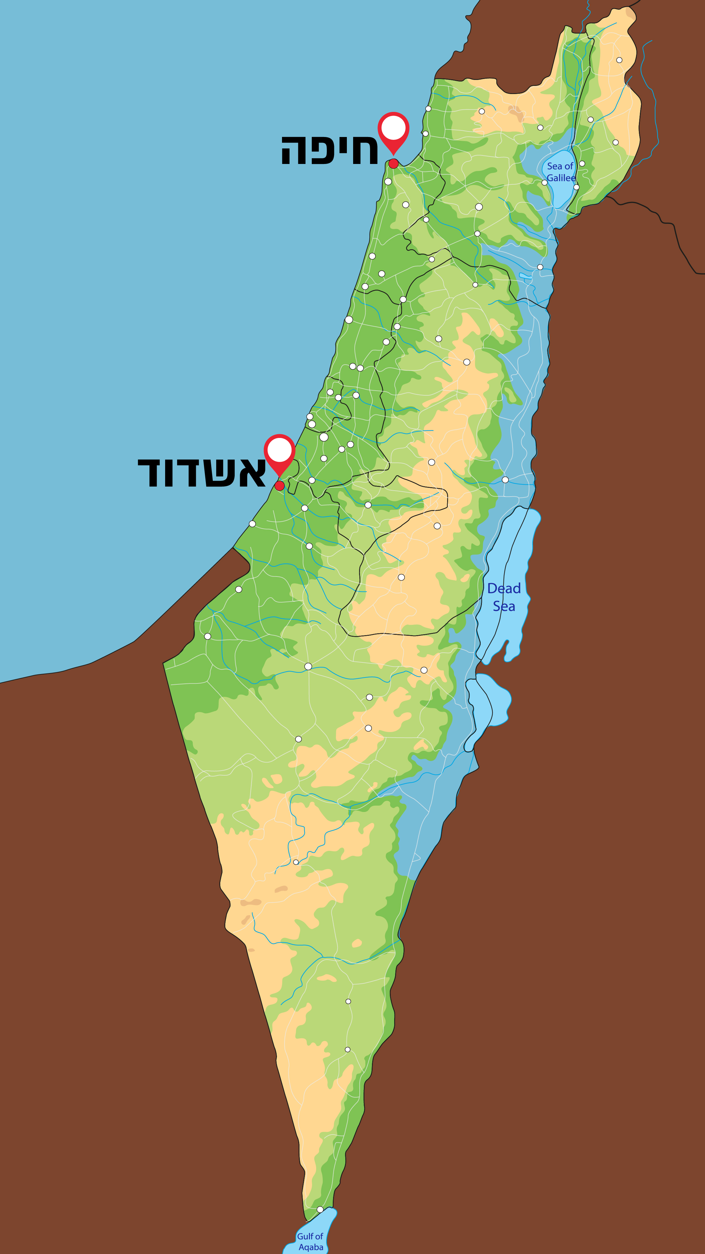 מפת ישראל